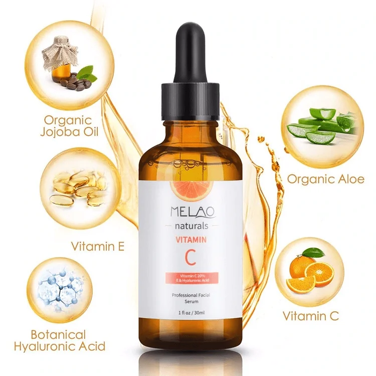 pornhint Pornhint Natural Organic 30ML Vitamin C Serum Hyaluronic Acid Moisturizing Skin Care