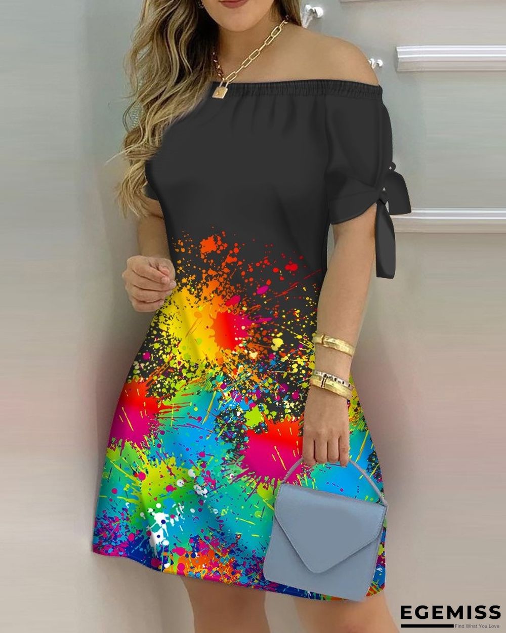 Fashion Sexy Women's Printed Dress | EGEMISS