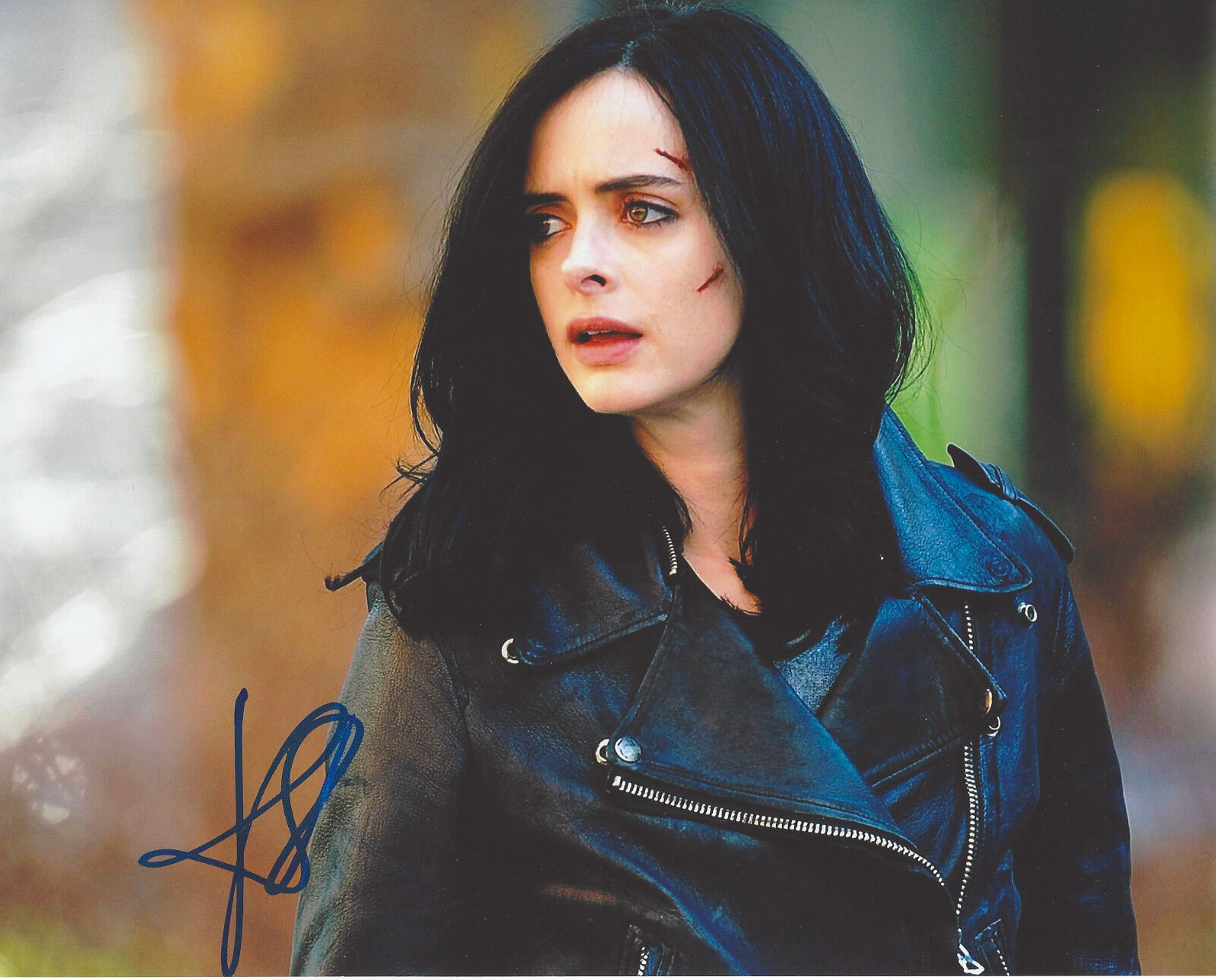 KRYSTEN RITTER SIGNED 'JESSICA JONES' AUTHENTIC SEXY ACTRESS 8X10 Photo Poster painting w/COA