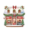Diamond Painting Wooden Christmas House Desktop Decor Ornaments