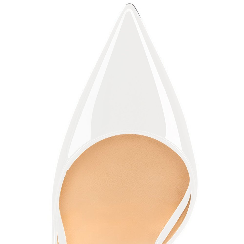 100mm Red Bottom Women's Party Wedding Heels Pumps-MERUMOTE