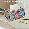 Hölzerne Diamantmalerei Taschentuchbox für die Dekoration von Zuhause und Büro (zjh041)