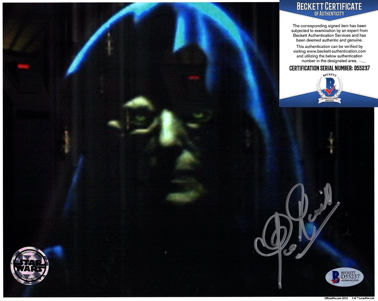 CLIVE REVILL Signed Autographed 8x10 Photo Poster painting EMPIRE STRIKES BACK