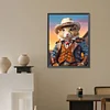 Diamond Painting-DIY Full Round Drill Cowboy Squirrel