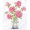 Rose - 9CT Partial Beaded Cross Stitch Kit(25x31cm)