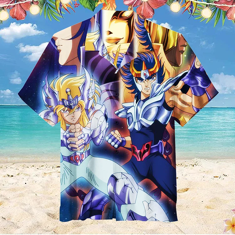 Saint Seiya|Unisex Hawaiian Shirt