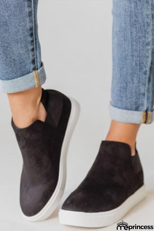 Wedge Heel Ankle Bootie