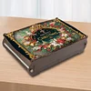 5D bricolage diamant art cristal de stockage kit de caisse en bois pour la d&eacute;coration (joyeux No&euml;l)