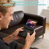 Foldable Retro Handheld Game Console 3.4 Inch IPS Screen 3000mAh Battery Flip Design Portable Pocket Arcade (TF Card Is Not Included)