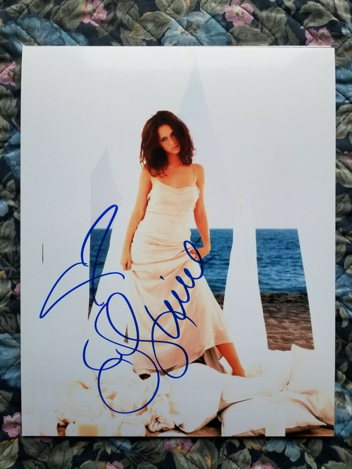 Autographed Jennifer Love Hewitt Authentic Signed 8 x 10 Photo Poster painting Party of Five