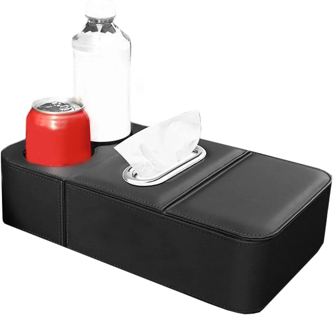 Car three-in-one armrest box