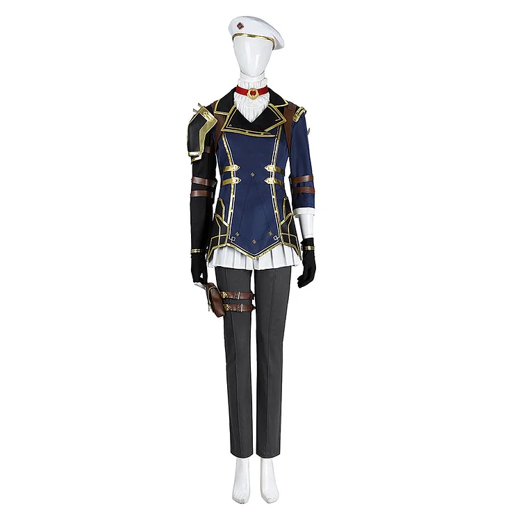 Arcane: League Of Legends 2 (2024) Caitlyn Kiramman The Sheriff Of Piltover Outfits Cosplay Costume Halloween Carnival Suit