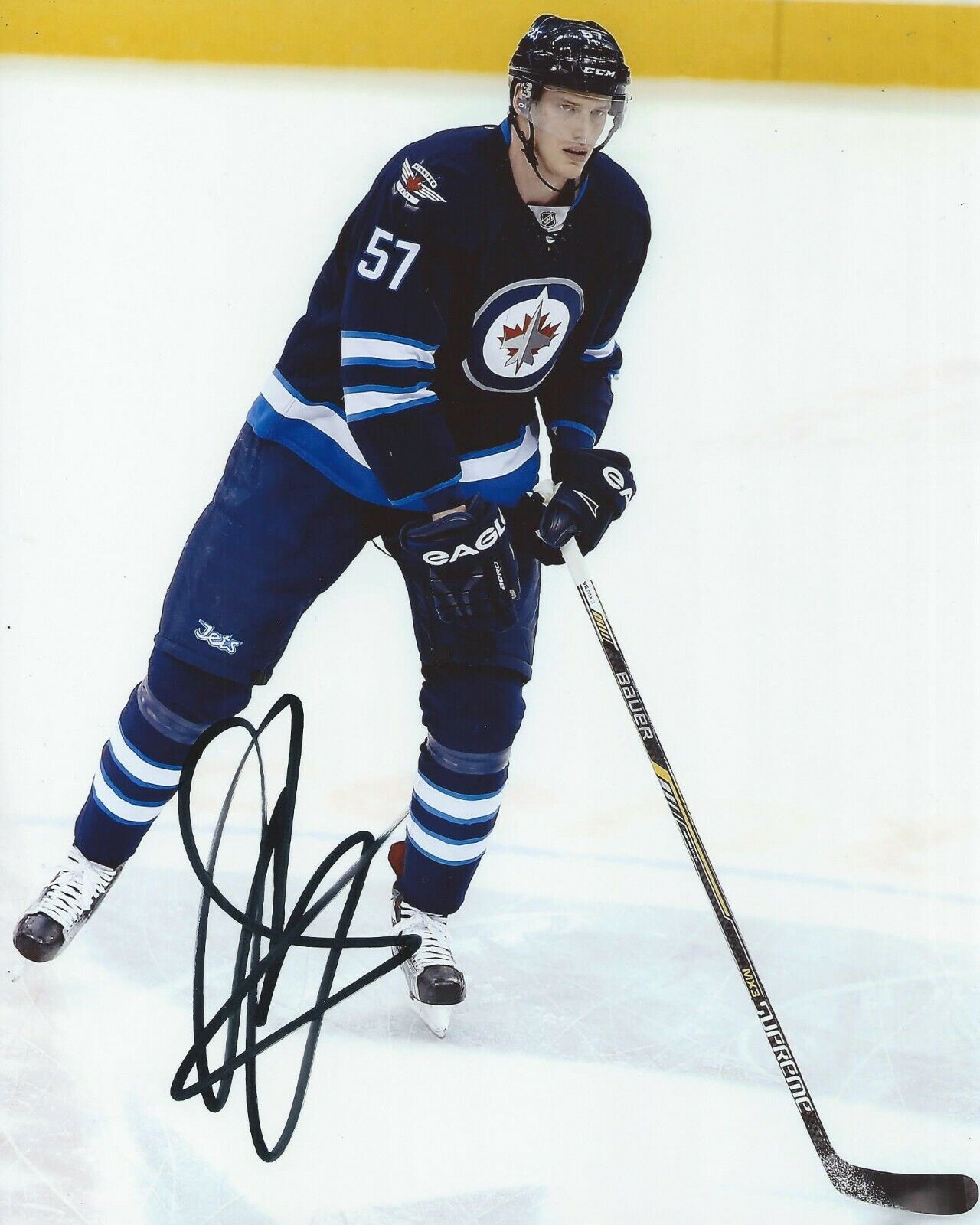 Tyler Myers Signed 8x10 Photo Poster painting Winnipeg Jets Autographed COA F