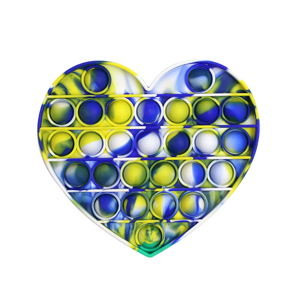 

Heart Mixcolor - Pop It Fidget Toy, 501 Original