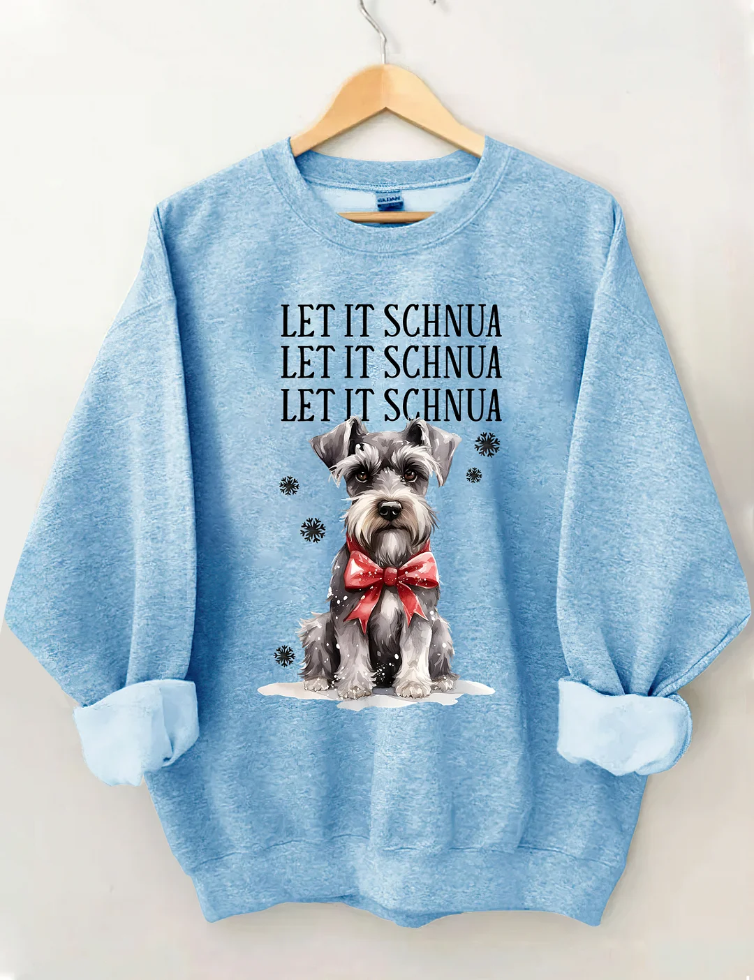 Schnauzer Christmas Sweatshirt