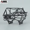 AMK Steel Tube Protective Frame with Metal Chassis Roll Cage Shockpoof 1/10 RC Crawler Body for Axial RR10 Bomber 90053 90048 Rock Racing Rig Upgrade Parts
