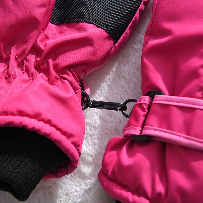 Outdoor Ski Gloves Winter Wear-resistant Velvet Padded Warm Gloves Cold-proof Waterproof Riding Gloves