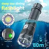 APLOS AP04 Scuba Diving Flashlight, 4000 Lumen Dive Light with Stepless Dimming, IPX8 Waterproof Underwater Dive Torch with Rechargeable Battery & Charger APLOS Dive Light Official
