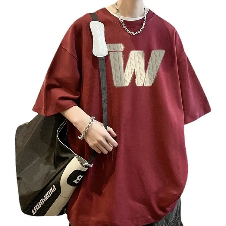Oversized Cotton T - Shirt with Heavyweight Streetwear Vibe