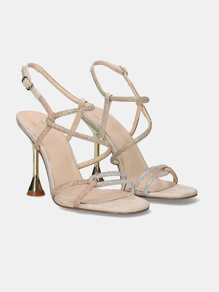 JADE-710 STRASS OURO PRATA