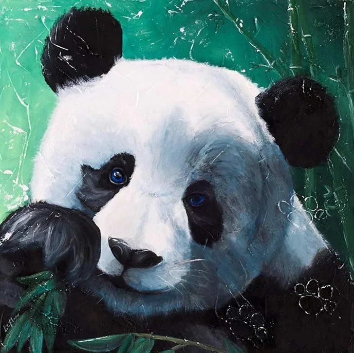 Special-shaped Diamond Painting - Panda
