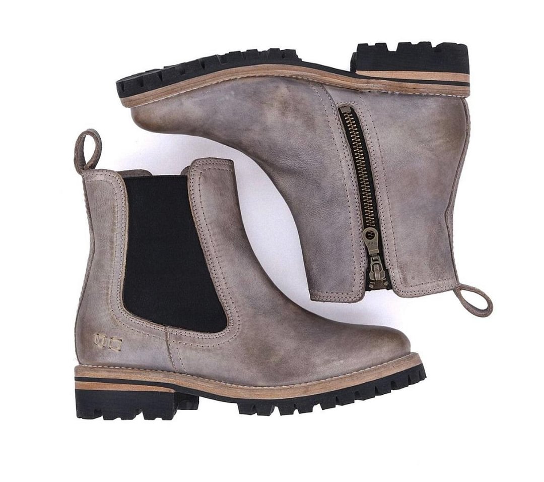 Bed Stu Women's Kiefra Trek Icicle Ankle Booties Boots F393030