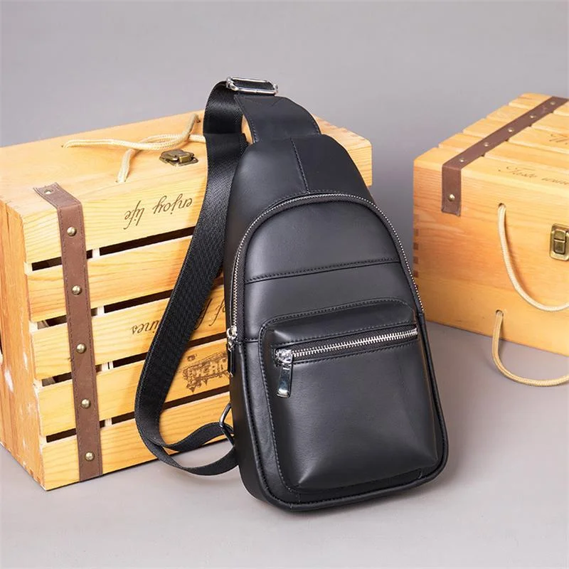 Mens Outdoor Gym Trip Casual Hipster Chest Bags