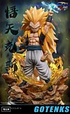 WCF & Mega Scale Gotenks with LED - Dragon Ball Resin Statue - T-Rex Studios