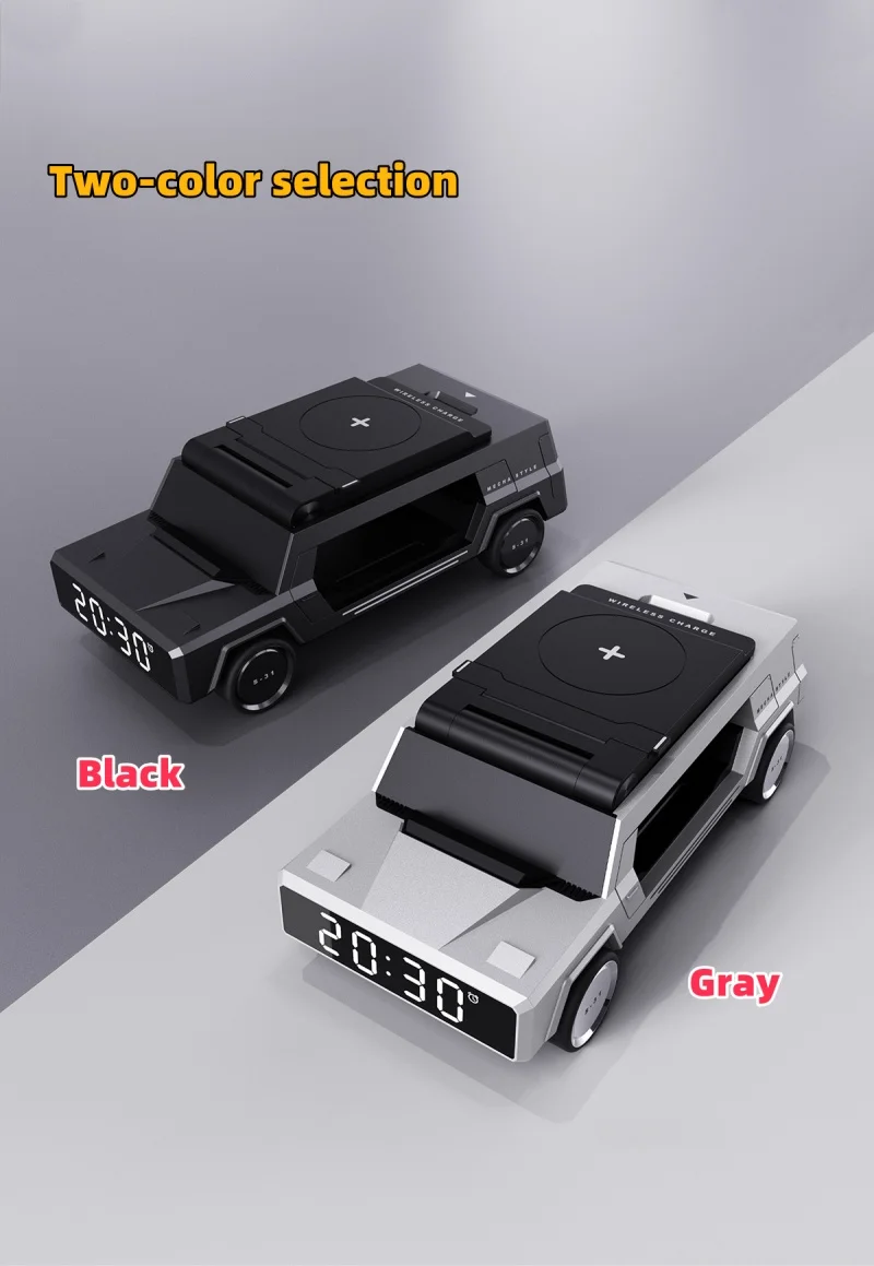 Desktop Bracket Wireless Fast Charging Creative Car Shape Design