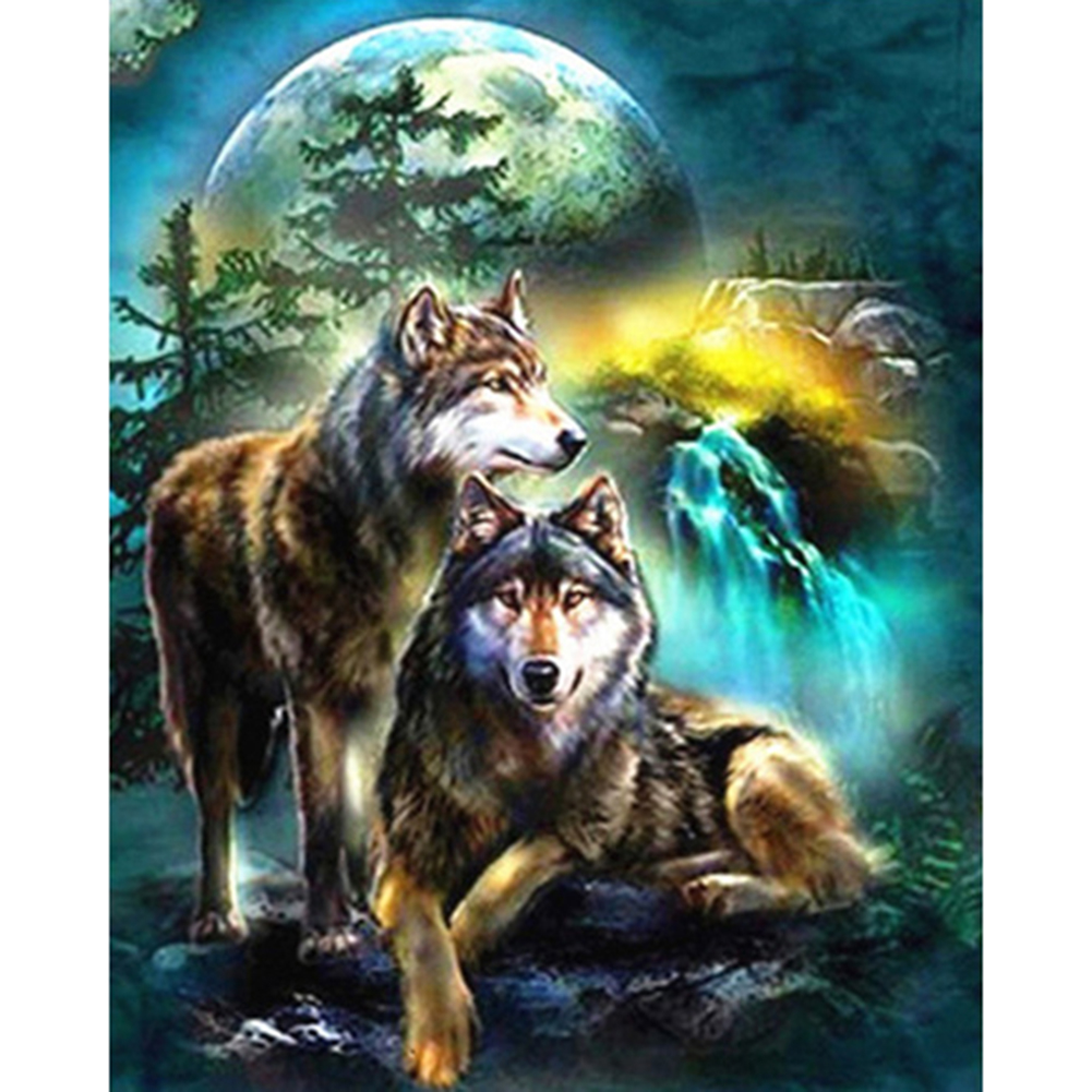 

Wolf - Square Drill Diamond Painting - 40*50CM, 501 Original