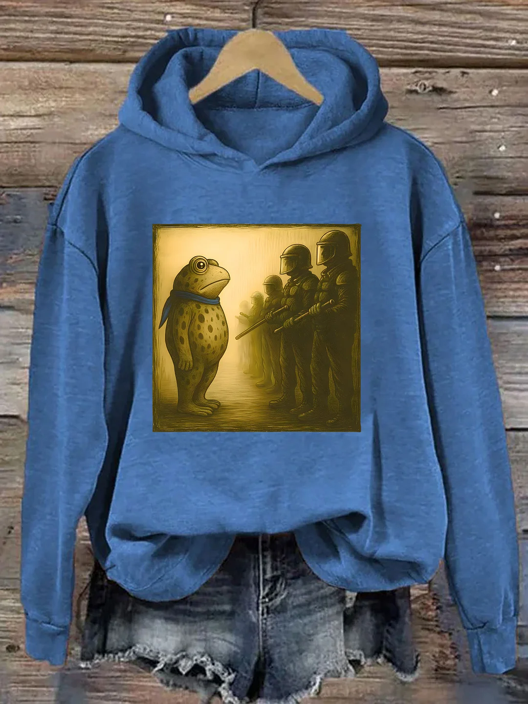 Portland Frog Hoodie