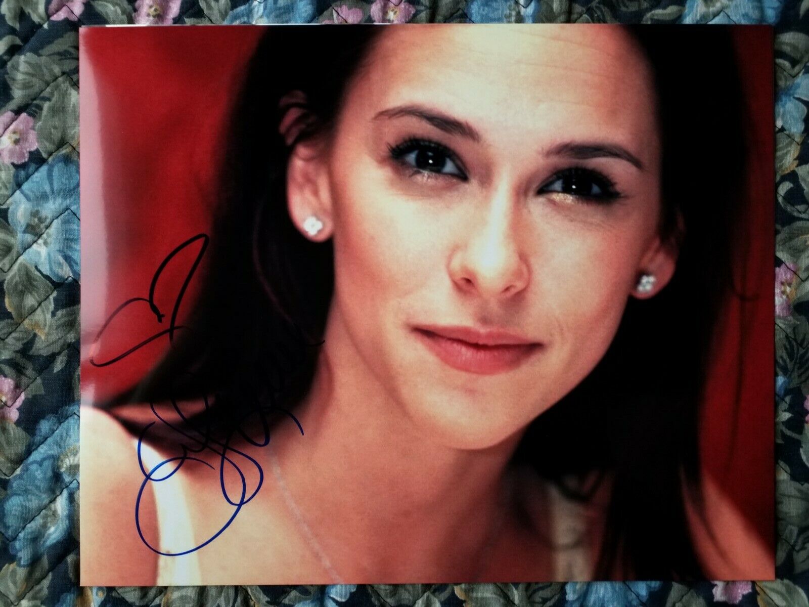 Autographed Jennifer Love Hewitt Authentic Signed 8 x 10 Photo Poster painting Party of Five