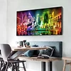 City Night View-Full Round Diamond Painting(50*100cm)