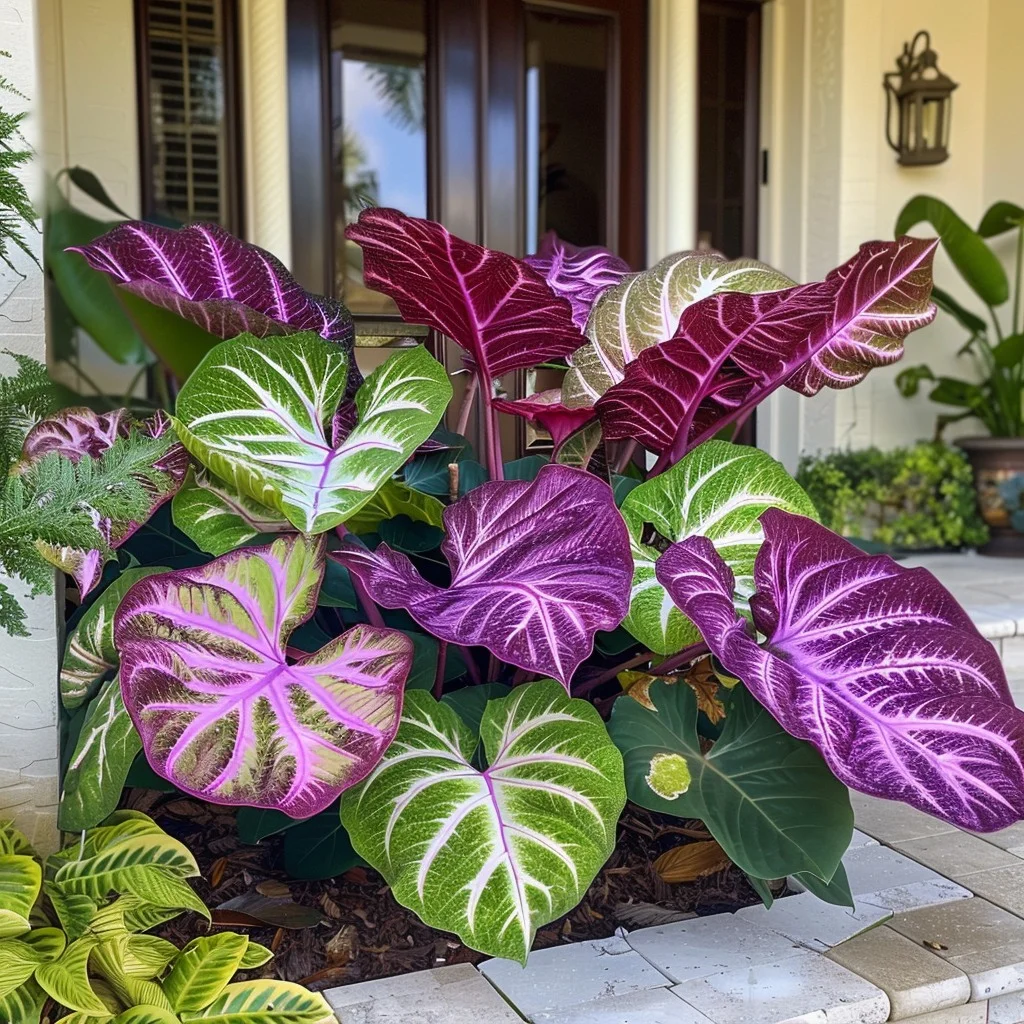 🌿Fascinating giant caladium🌈