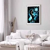 Diamond Painting -DIY Round Drill Snowflake Fairy(50X60CM)