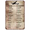 Airplane - Metal Tin Signs(8*12Inch/12*16Inch) - Garage