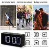 LED Digital Alarm Clock with USB Port Snooze Table Clock Electronic Clock