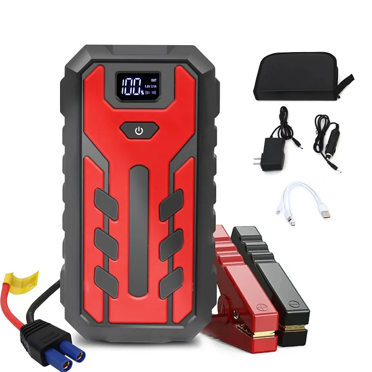 Car Battery Jump Starter Portable 12V Auto Battery Booster 4000A Peak 39800mAH for All Gas or Diesel Engine Portable Power Bank Charger LCD Display