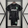 Sporting CP 2025-2026 Goalkeeper Black  Kids