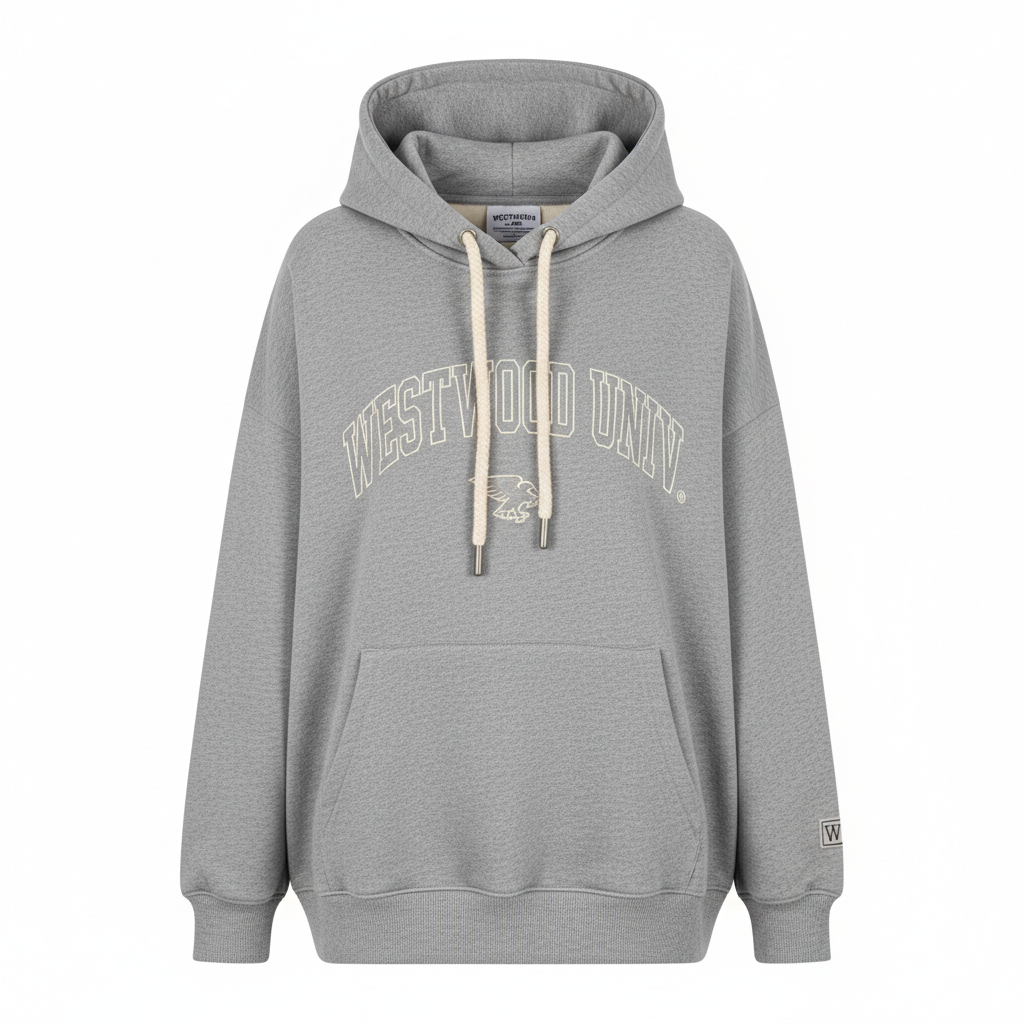 thesupersurf Westwood University Hoodie - Grey 