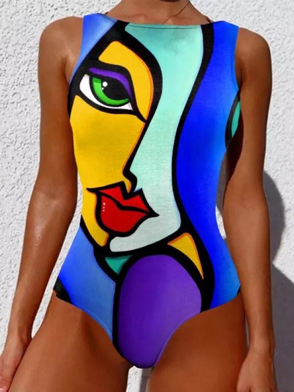 Fashion Sexy Printed Swimsuit