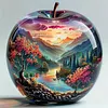 Apple Scenery-14CT Stamped Cross Stitch 45*45cm tapestrymarket