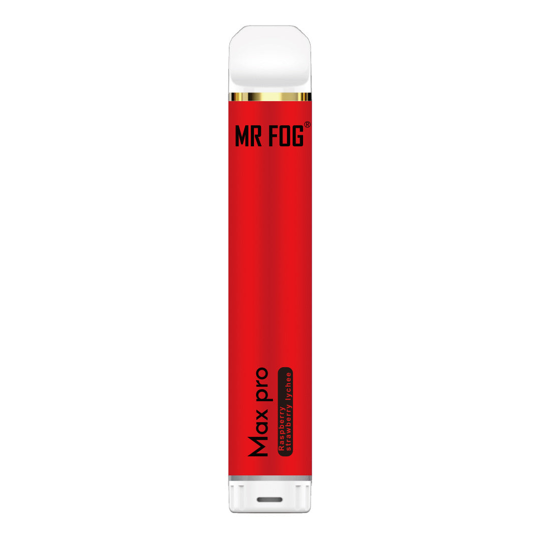MR FOG MAX PRO 2000 PUFFS Raspberry Strawberry Lychee Ice