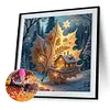 Magical Maple Leaf-Full Round Diamond Painting 30*30CM