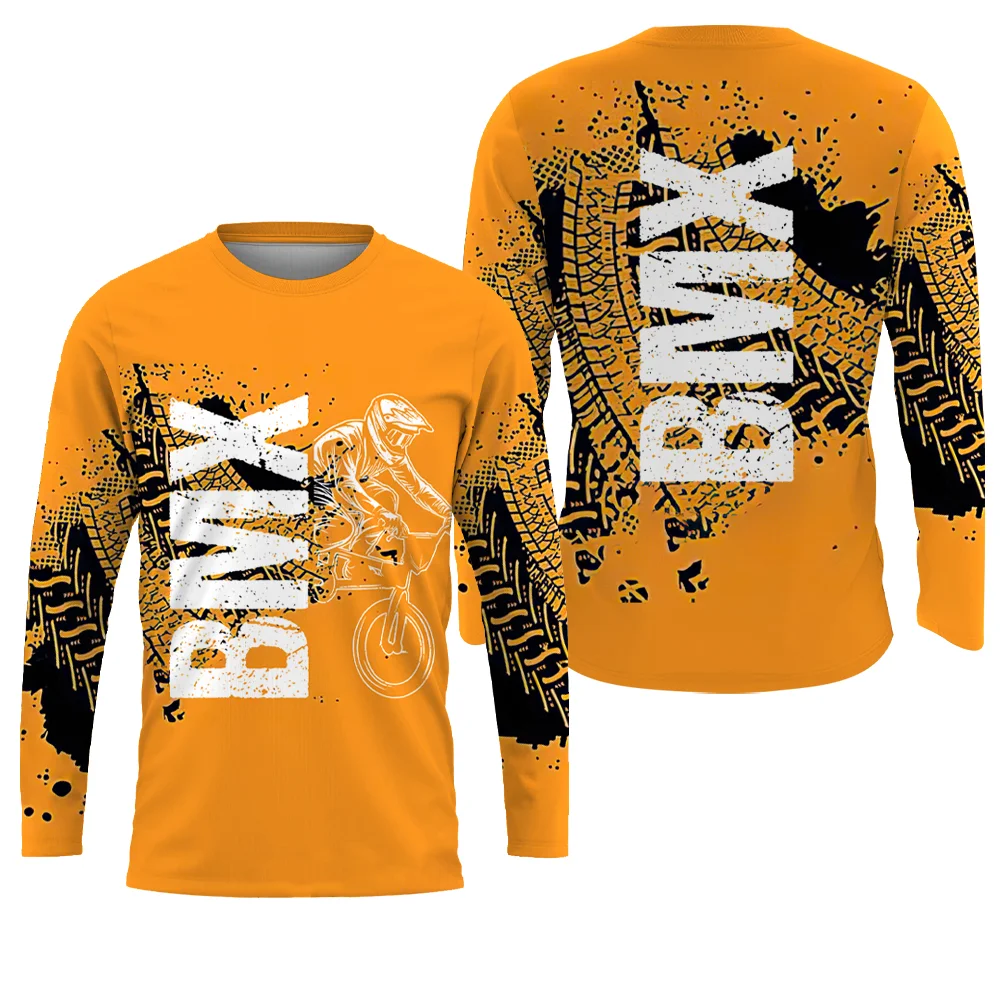 BMX Full Printed Long Sleeve T-shirt - Devcarry