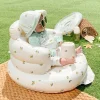 Baby Multifunctional Automatic Inflatable Sofa Children Learn to Sit Training Seat