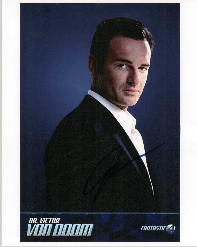 Julian McMahon Signed Autographed The Fantastic 4