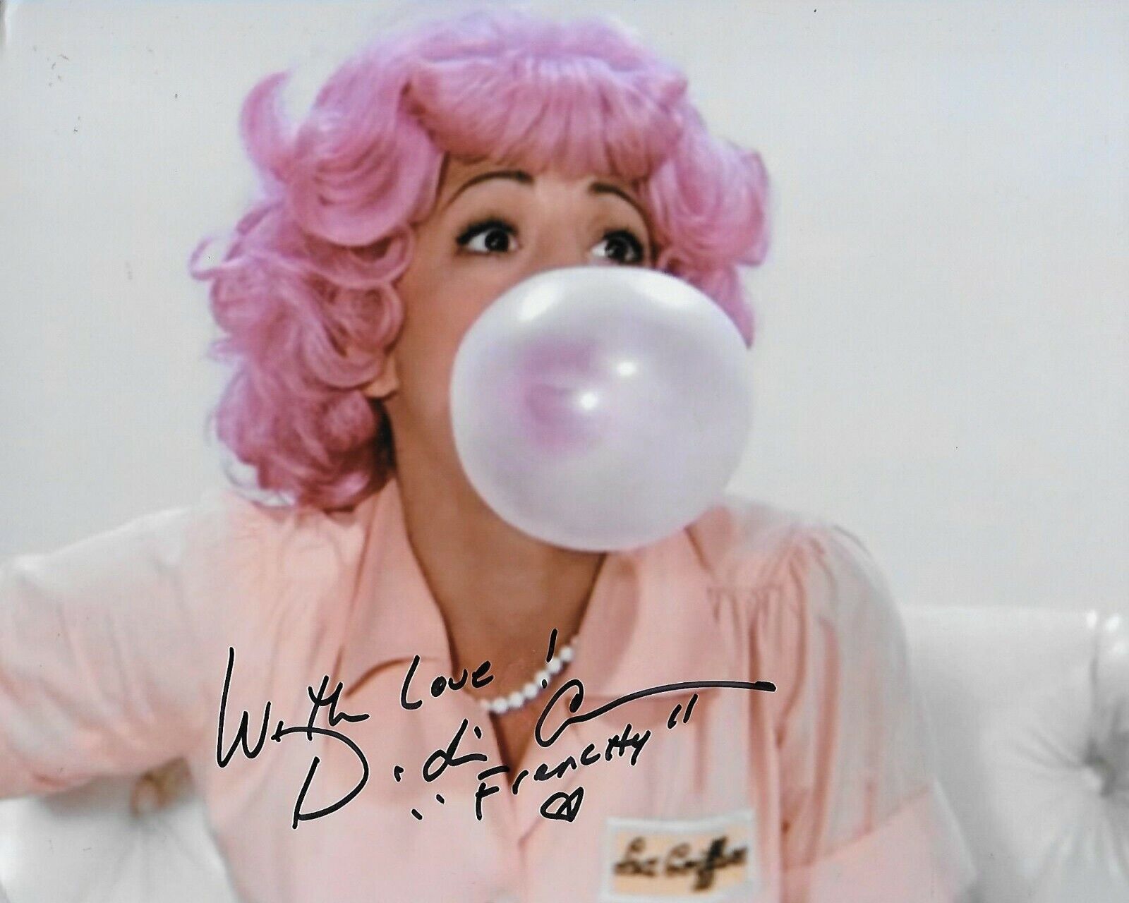 Didi Conn Grease Original Autographed 8X10 Photo Poster painting signed @HollywoodShow