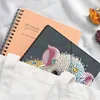 5D Diamond Mosaic Notebook 50 Pages DIY Partial Special Shaped Drill Journal A5 Chinese Zodiac Notebook Kit