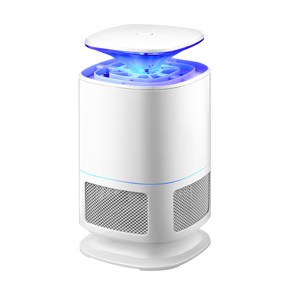 

Electric Fly Bug Insect Zapper Trap LED Light Mute Mosquito Killer White, 501 Original